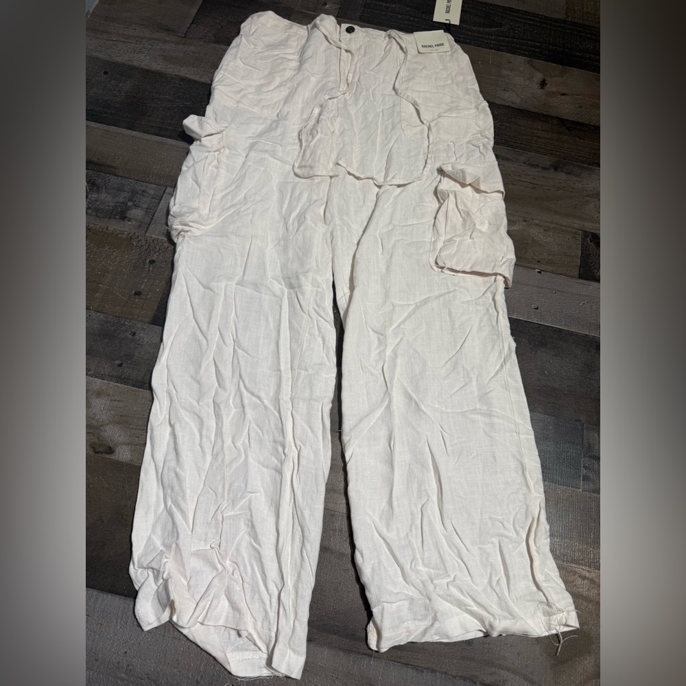 NWT Rachel Paige‎ Linen Blend Pants- Large